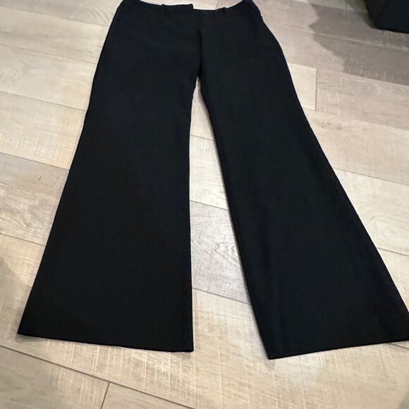 NEW YORK & COMPANY STRETCH BLACK SIZE 8 PETITE PANTS BOOTCUT - Picture 2 of 8